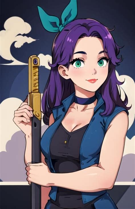 Abigail from Stardew Valley v1.0 .